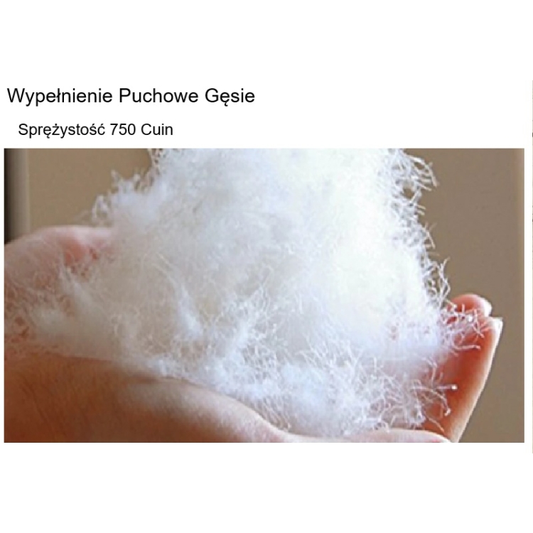 Kołdra Puchowa 140200 Deluxe Super Lekka puch 750 cuin najwyzsza sprężystość